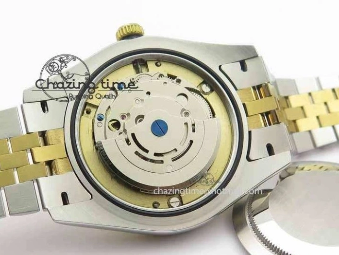 Roman YG Maker Black On Bracelet Edition A2813 BP Best 41mm DateJust SS Jubilee Dial II 0521